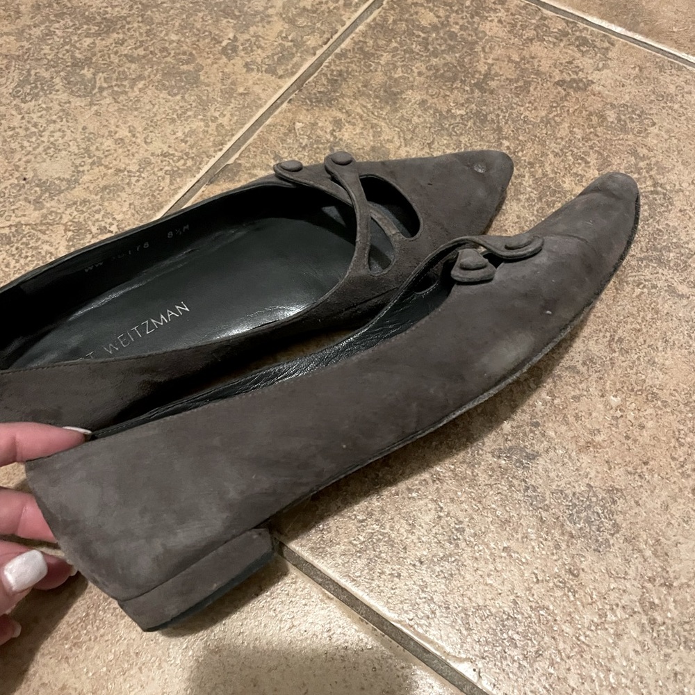 Stuart weitzman slip on shoes